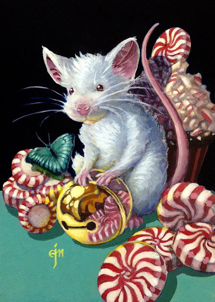 Peppermint White Gold Mouse